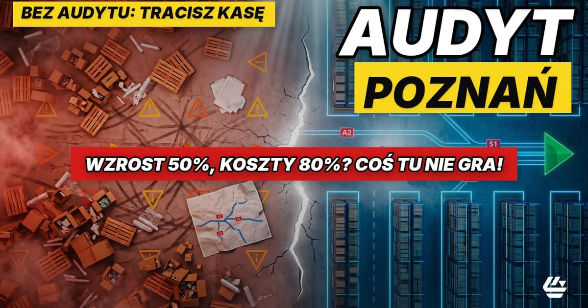 audyt logistyczny Poznań, audyt magazynu Poznań, audyt logistyki Wielkopolska - LOCURA Consulting