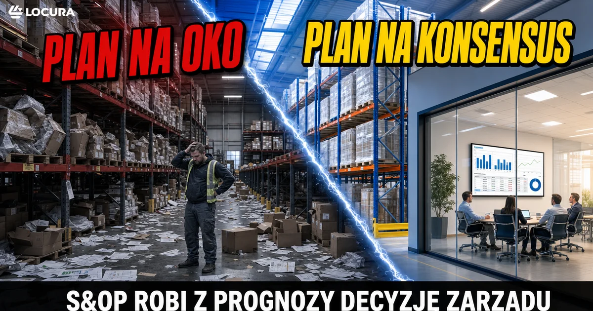 S&OP, planowanie sprzedaży i operacji, konsensus popytu - LOCURA Consulting