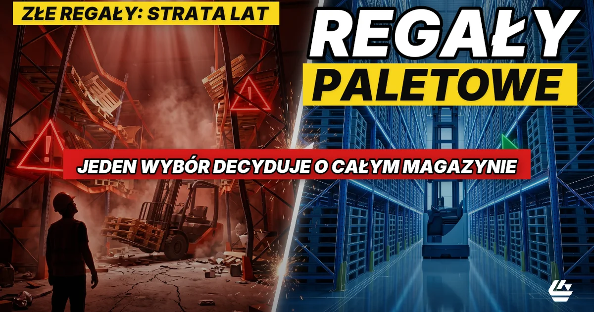 regały paletowe, wybór regałów magazynowych, systemy regałowe - LOCURA