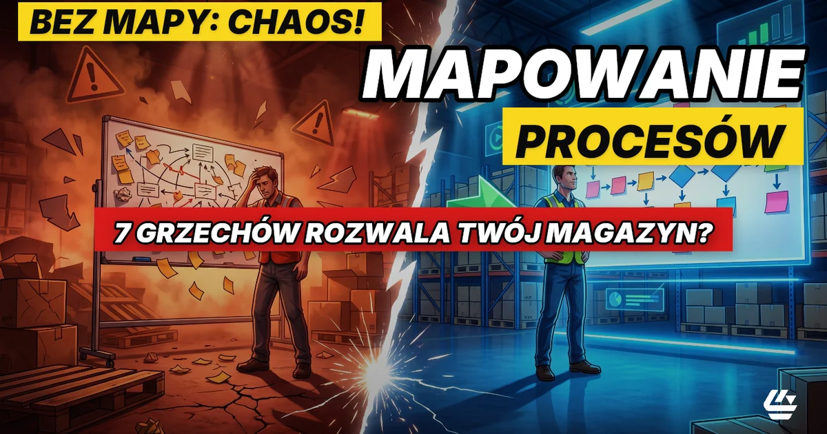 procesy magazynowe, mapowanie procesów magazynowych, optymalizacja procesów magazyn - LOCURA Consulting