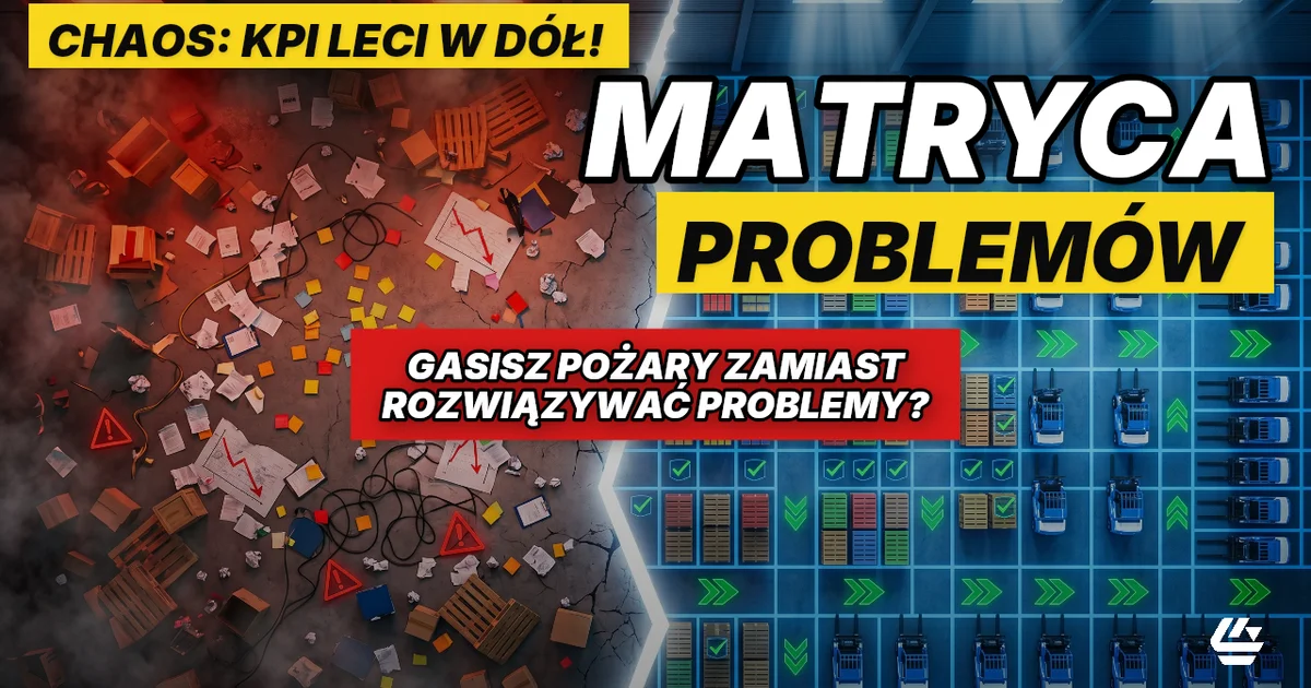 rozwiązywanie problemów w logistyce, diagnostyka magazynu, matryca problemów - LOCURA Consulting