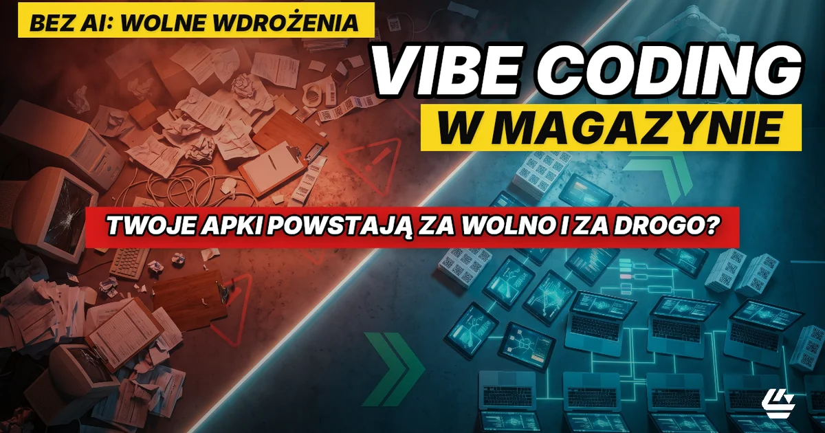 vibe coding logistyka, AI w magazynie, programowanie AI logistyka - LOCURA Consulting